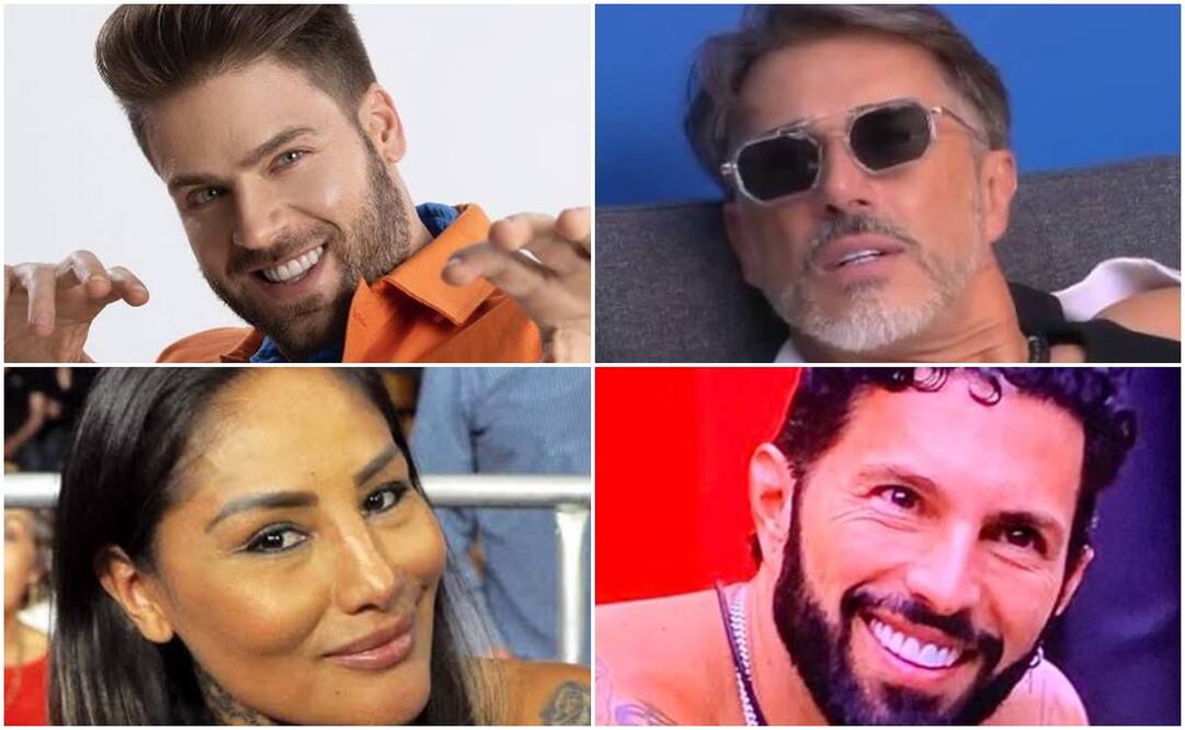 Nominados de la semana en "La casa de los famosos".