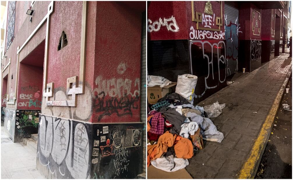 Tras el cierre definitivo del cine Palacio Chino, el recinto quedó en el abandono. Foto: Reyna Avendaño/Archivo EL UNIVERSAL.