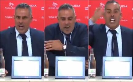 Sorprendente rabieta del DT de Almería, en contra del VAR