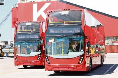 Llegan las primeras unidades de dos pisos para Metrobús