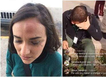 Mexican gendarmerie beats reporter from EL UNIVERSAL