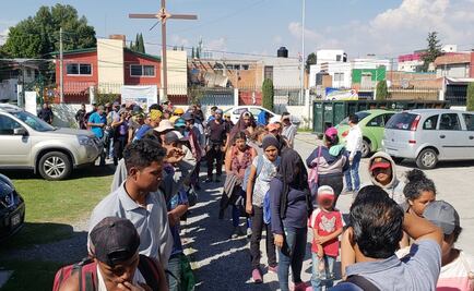 Llega pequeño grupo de migrantes a Puebla; van a la CDMX