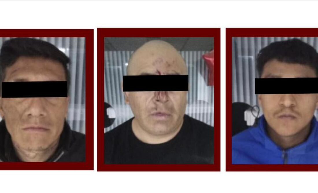 Un delincuente abatido y tres detenidos tras enfrentamiento entre hombres armados y policías en Tula, Hidalgo. (Foto: especial)