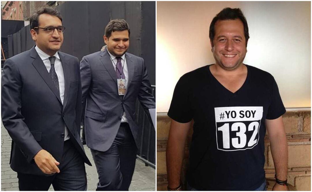 José Ramón, Andrés Manuel y Gonzalo López Beltrán, hijos de AMLO. Foto: Especial