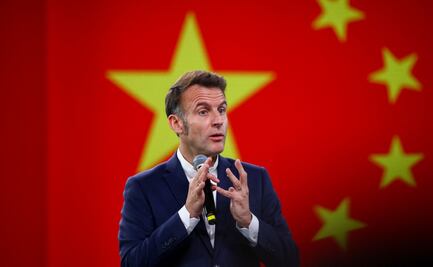 Macron urge mantener el "esfuerzo de guerra" en favor de Ucrania al cierre de su visita en China