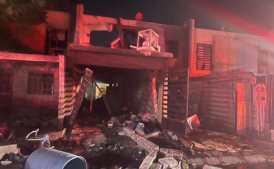 Fueron 10 personas las que resultaron heridas, entre ellos algunos menores de edad, de las cuales seis fueron reportadas como graves. Foto: Protección Civil de Nuevo León