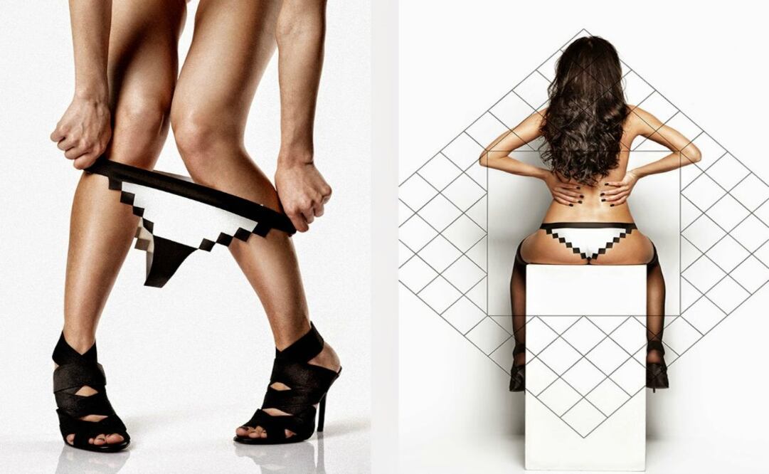 “Pixel Panties” que ya lleva algunos años a la venta, pero hasta hace poco comenzaron los envíos a otros países, será su mejor opción para sorprender a su pareja gamer/geek