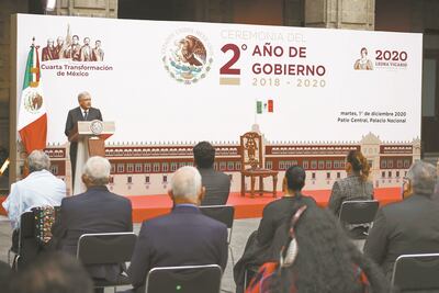 Segundo año de AMLO: "Covid-19 no nos ha rebasado", dice