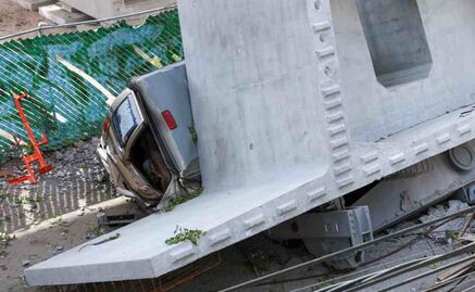 "No me han dicho cuándo me pagarán", dice dueño de "Pichirila", la camioneta aplastada por obras del Tren Interurbano