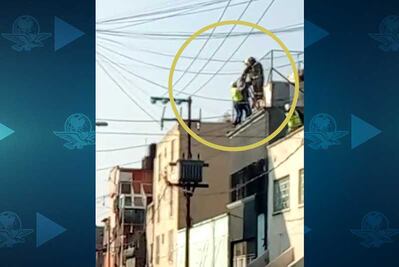 Personal del ERUM salva a joven que intentó suicidarse en la Morelos