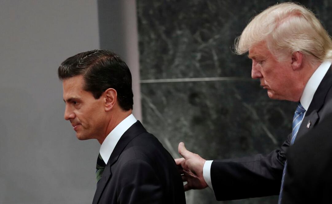 El presidente de Estados Unidos, Donald Trump, visitó México cuando era candidato a la presidencia de su país en 2016 (Foto: Archivo / EL UNIVERSAL)
