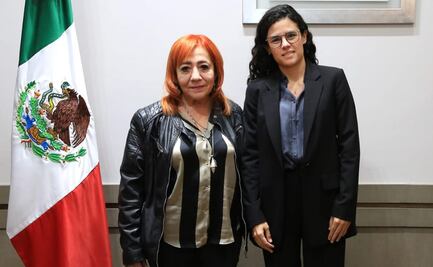 Luisa María Alcalde sostiene encuentro con Rosario Piedra, titular de CNDH