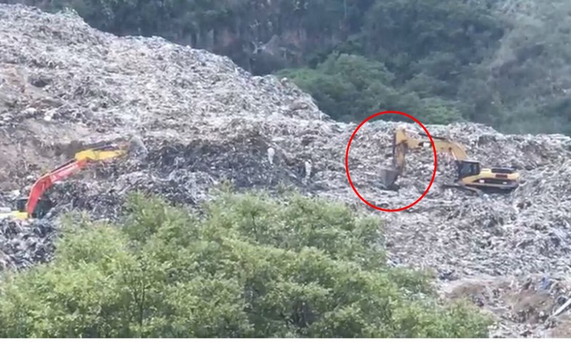 Relleno sanitario de Tepatlaxco. FOTO: Rebeca Jiménez/ EL UNIVERSAL/