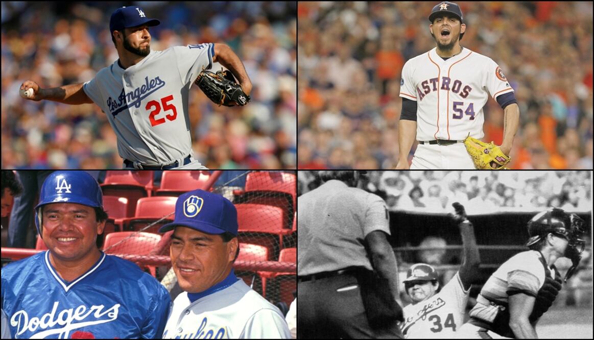 Los 10 mejores beisbolistas mexicanos que han jugado en las Grandes Ligas. Fotos: Archivo EL UNIVERSAL