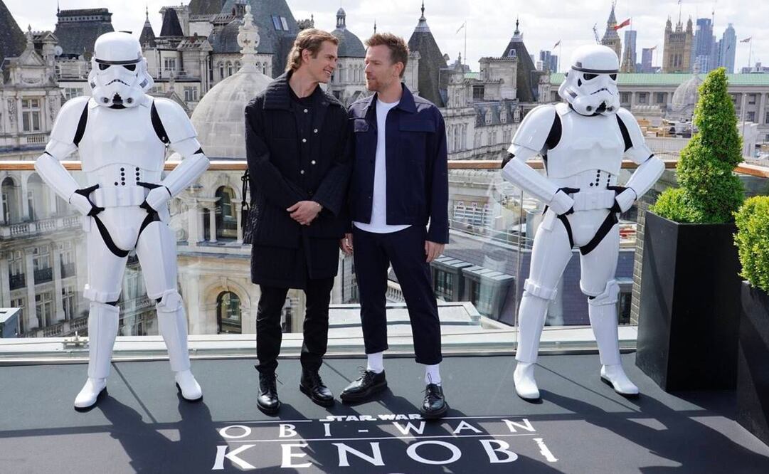 Star Wars: Ewan McGregor y Hayden Christensen se reúnen. Foto: StarWars España