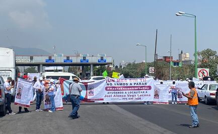 Cierran carretera México-Tulancingo por Joel Alonso, joven que desapareció tras acudir a un taller mecánico por su auto