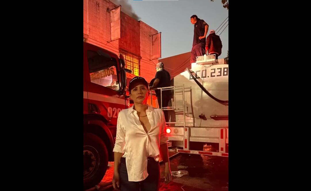 Sandra Cuevas indicó que desde que se avisó de la emergencia, de inmediato giró instrucciones para el traslado de pipas de agua. Foto: captura de video de @SandraCuevas_