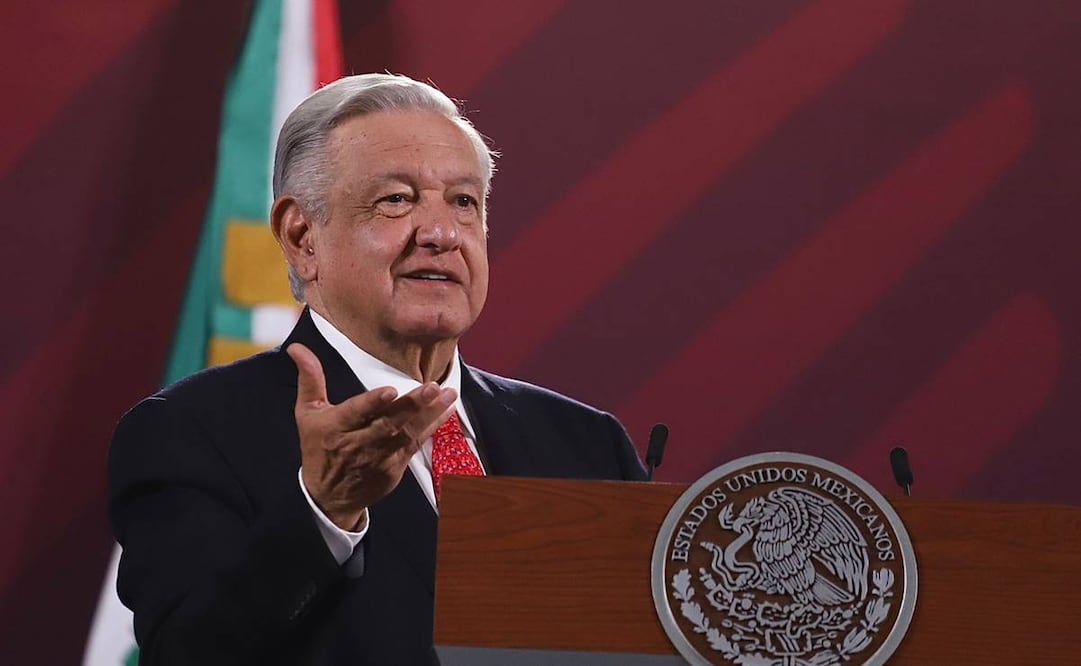 El presidente Andrés Manuel López Obrador rinde su quinto informe de Gobierno desde Campeche. Foto: archivo/EL UNIVERSAL