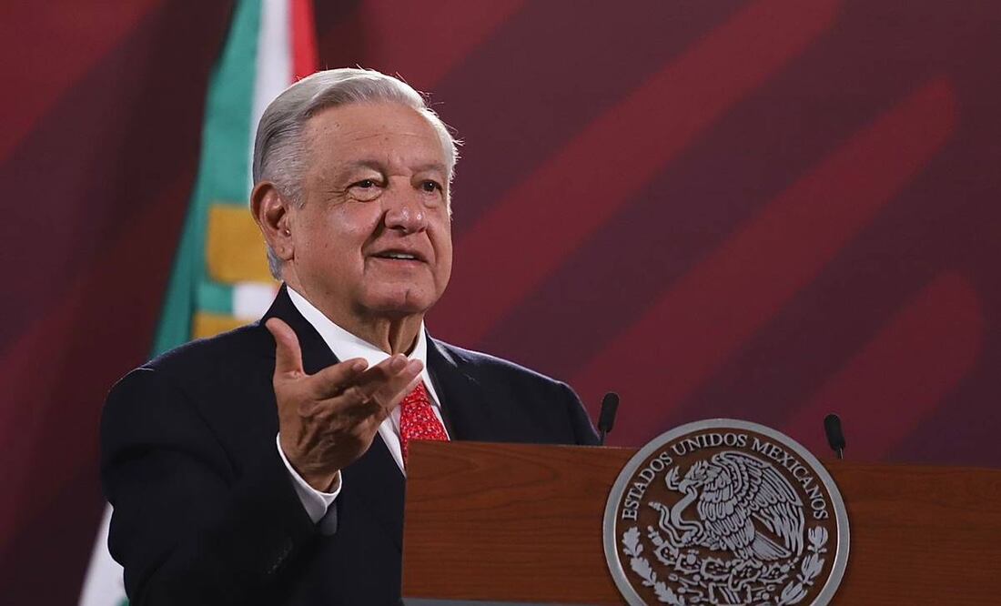El presidente Andrés Manuel López Obrador rinde su quinto informe de Gobierno desde Campeche. Foto: archivo/EL UNIVERSAL