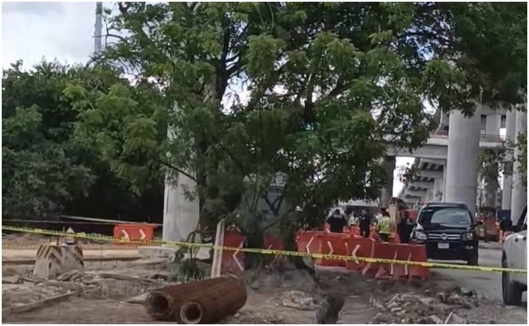 Trabajador muere al caer desde 15 metros de altura en Yucatán. Foto: Especial