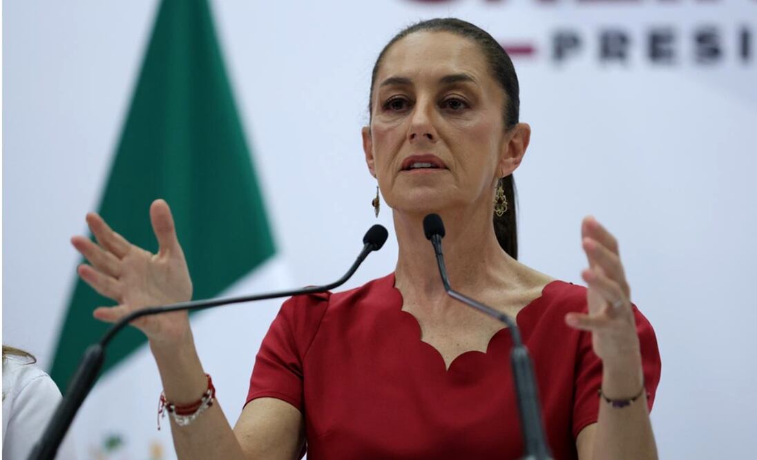 Claudia Sheinbaum, candidata presidencial de la coalición Sigamos Haciendo Historia. Diego Simón Sánchez/EL UNIVERSAL