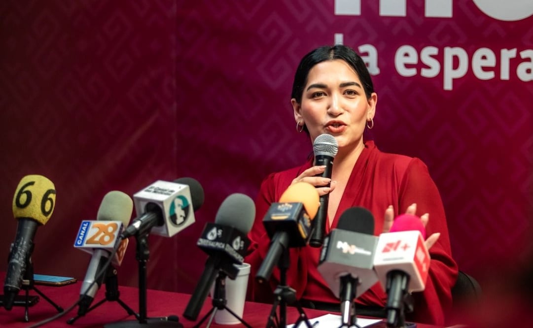 Dirigente de Morena en Chihuahua, Brighite Granados, confirma cancelación de visa; atribuye medida a multa de tránsito.
Foto: Especial.