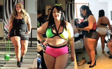 Curvas rompen con la frivolidad de la moda en Colombia