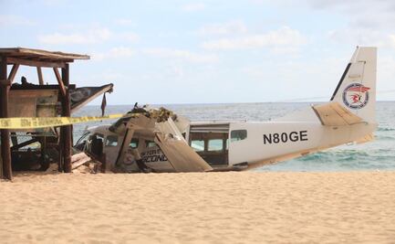 Fiscalía de Oaxaca indaga como homicidio culposo la muerte de turista tras caída de avioneta