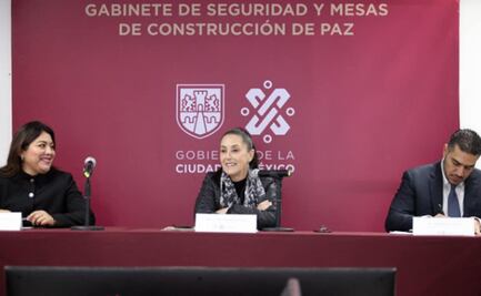 "CDMX cerrará 2021 con disminución del 40% en delitos de alto impacto": Sheinbaum