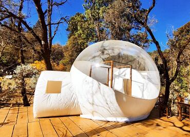 Cantimplora: glamping para parejas en el bosque del Ajusco