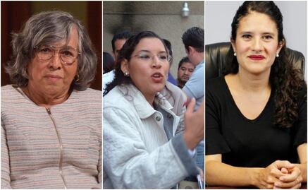 María Estela Ríos, Bertha Alcalde y Lenia Batres, ¿quiénes son las candidatas a sustituir a Zaldívar?