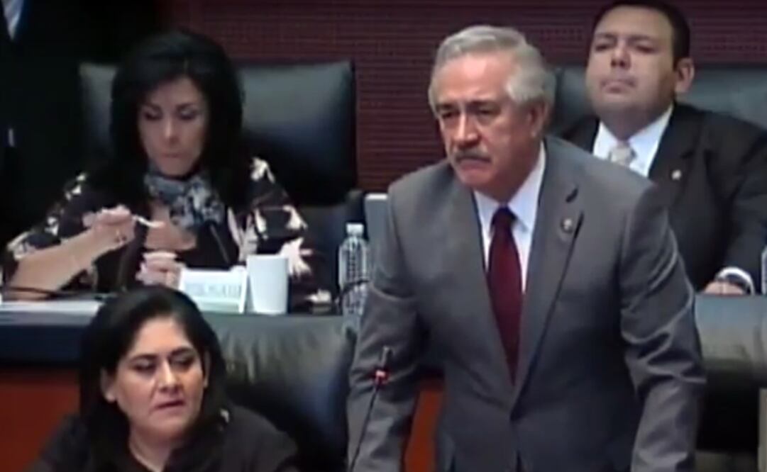 El senador priísta recordó el desempeño de la corresponsal de la Jornada en los asuntos de defensa de los derechos humanos. /Tomada de @senadomexicano