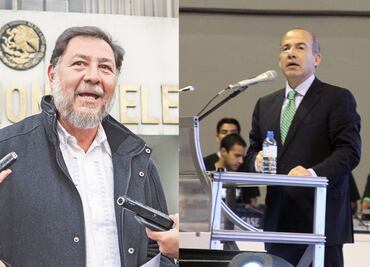 Se lanza Fernández Noroña contra el expresidente Calderón