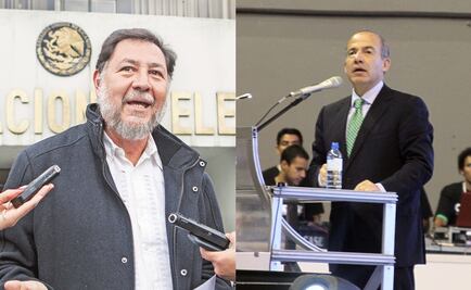 Se lanza Fernández Noroña contra el expresidente Calderón