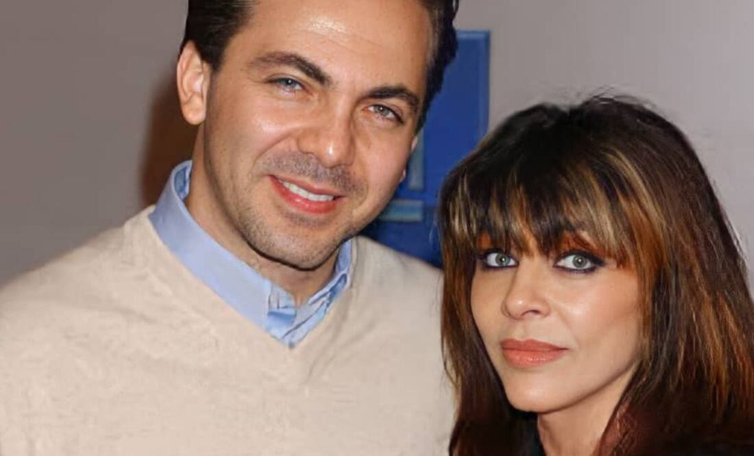 Cristián Castro y Verónica Castro. Foto: Instagram @__veronicacastro__