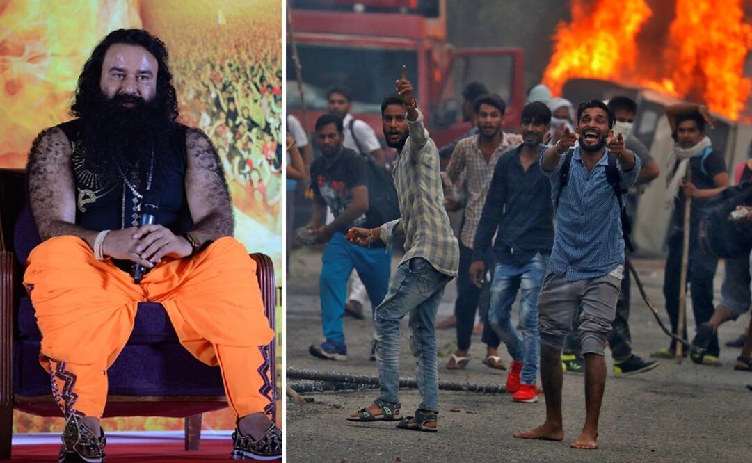 Condenan por violación a famoso gurú indio y se desata violencia; hay 32 muertos