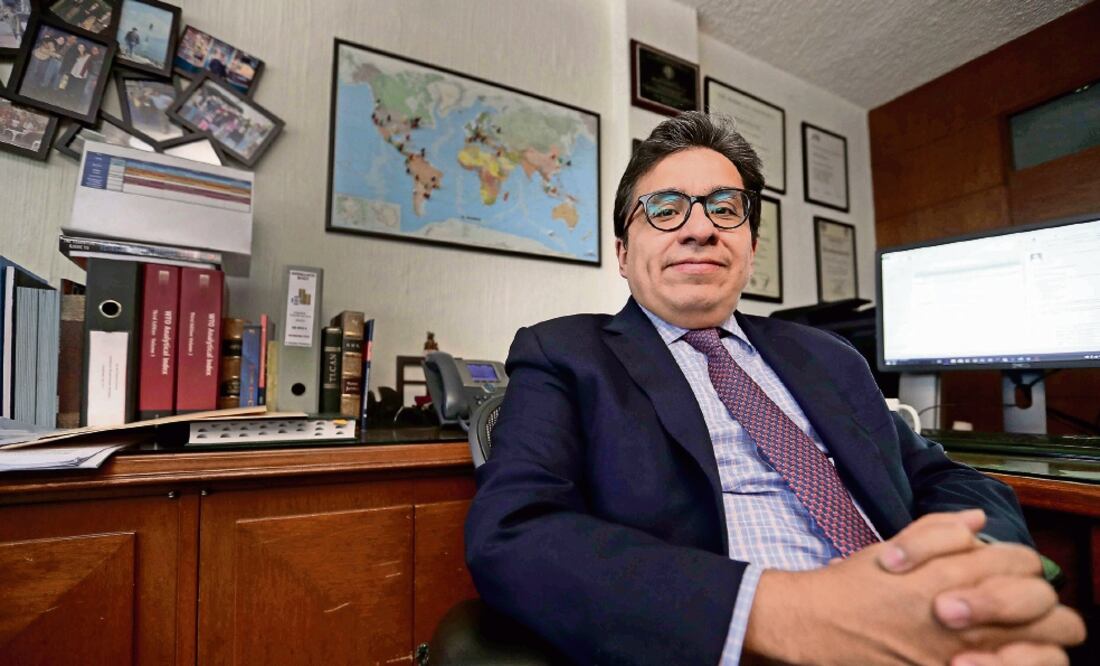 Ricardo Ramírez Hernández, juez del Órgano de Apelación de diferencias de la Organización Mundial de Comercio (FERNANDO RAMÍREZ. EL UNIVERSAL)