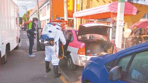 Arman semáforo para Covid-19 por colonias