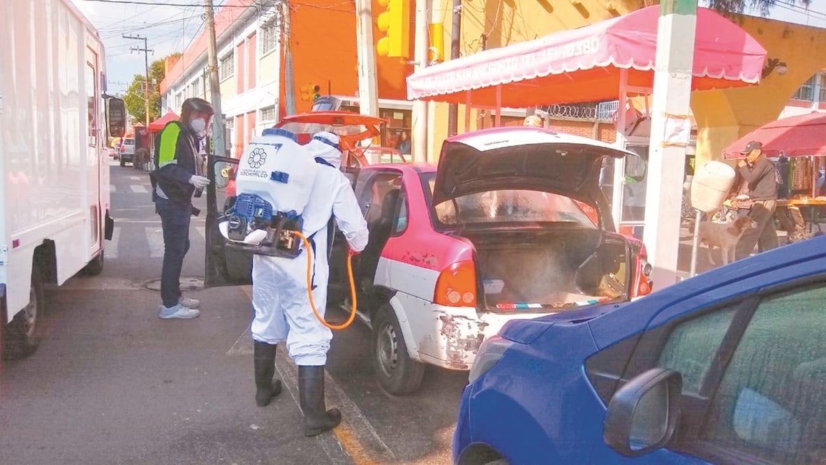 El pueblo de San Gregorio Atlapulco, en Xochimilco, es uno de los que más contagios presenta en la alcaldía, según datos de las autoridades locales. Foto: Especial