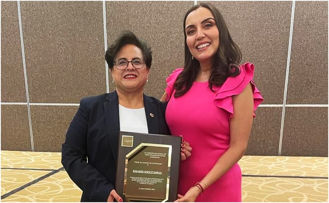 Rosa María González Barraza, gerente de Finanzas de Air Canada. El reconocimiento de Canaero se suma a los esfuerzos que promueven una mayor participación de las mujeres en la industria aérea.