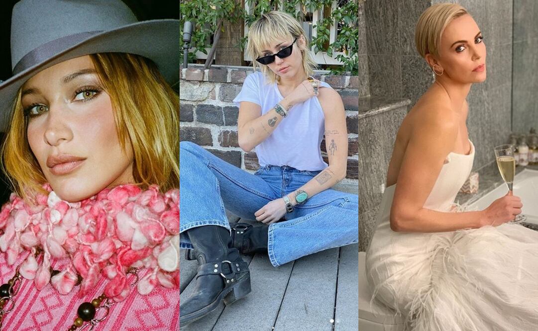 Las celebridades nos dejan algunas de las mejores tendencias en pelo para este 2020  Foto: Instagram