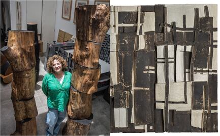 “Trayectos de la mirada”, una muestra que mezcla arquitectura y escultura