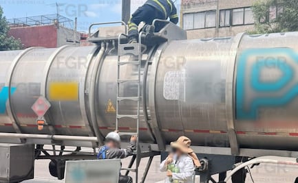 Dan prisión preventiva a cuatro detenidos en Azcapotzalco por huachicol; llenaban bidones de diésel desde un tractocamión