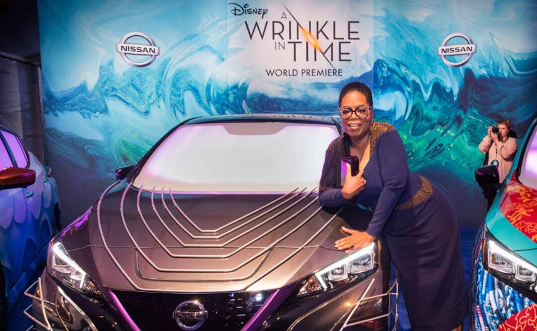 Oprah Winfrey habló poco antes del estreno de "Un viaje en el tiempo" Foto:AP