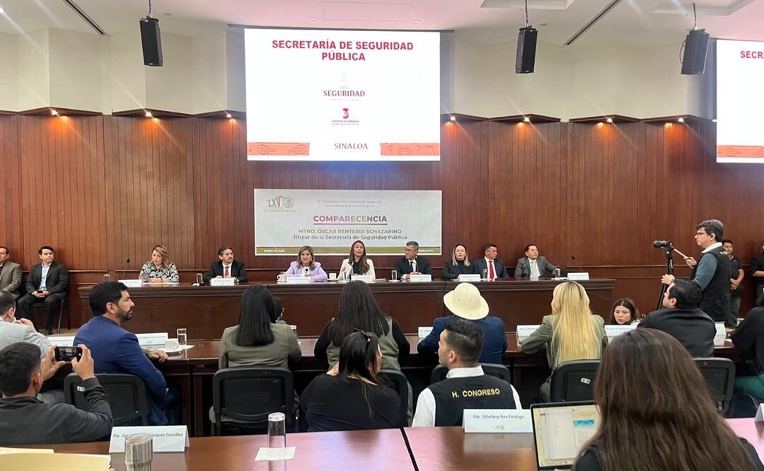 Secretario de Seguridad del Estado propone medidas ante violencia en Sinaloa; destaca creación de unidades especiales. Foto: Javier cabrera Martínez