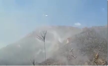 Incendio forestal daña más de 9 hectáreas en Nuevo León