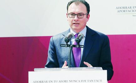 Es necesario democratizar el ahorro, subraya Videgaray