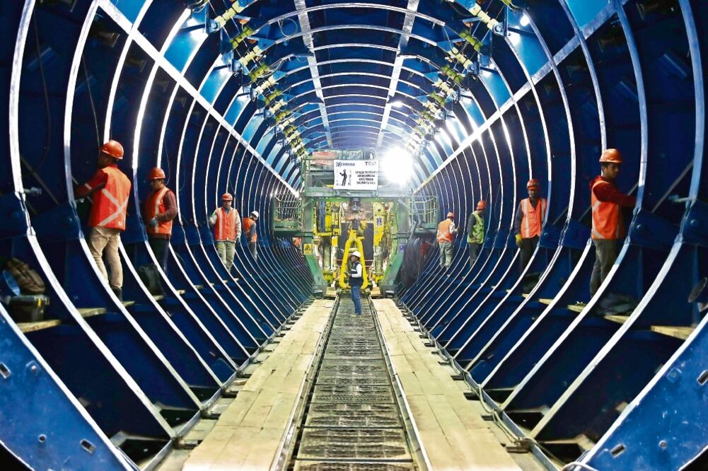 Los trabajos tienen un avance de casi 80%, por lo que se pondrá en operación en el segundo semestre del próximo año. (CRISTOPHER ROGEL. EL UNIVERSAL)