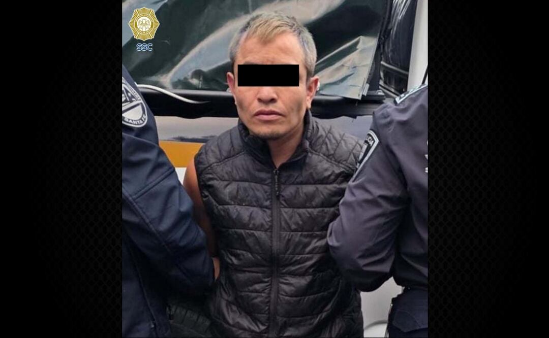 Detienen a operador de "La Güera", líder de "Los Oaxacos", en Álvaro Obregón. Foto: Especial