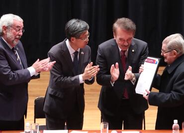 FIL del IPN reconoce a Miguel León-Portilla y Pablo Rudomín